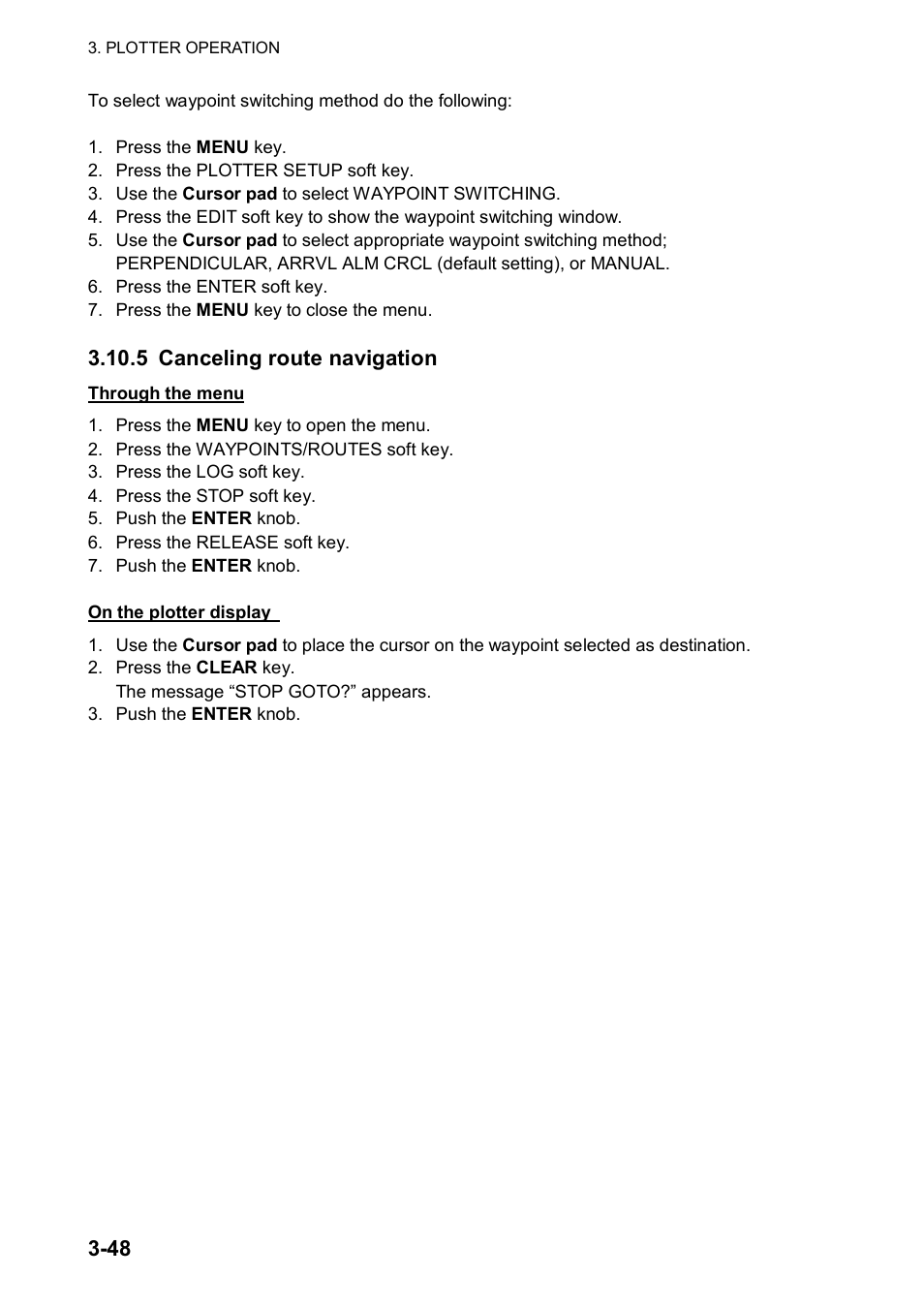 Furuno color video plotter GD1720C User Manual | Page 119 / 247