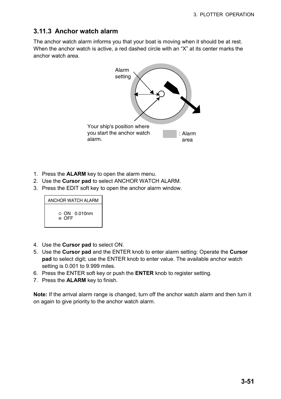 Furuno color video plotter GD1720C User Manual | Page 122 / 247