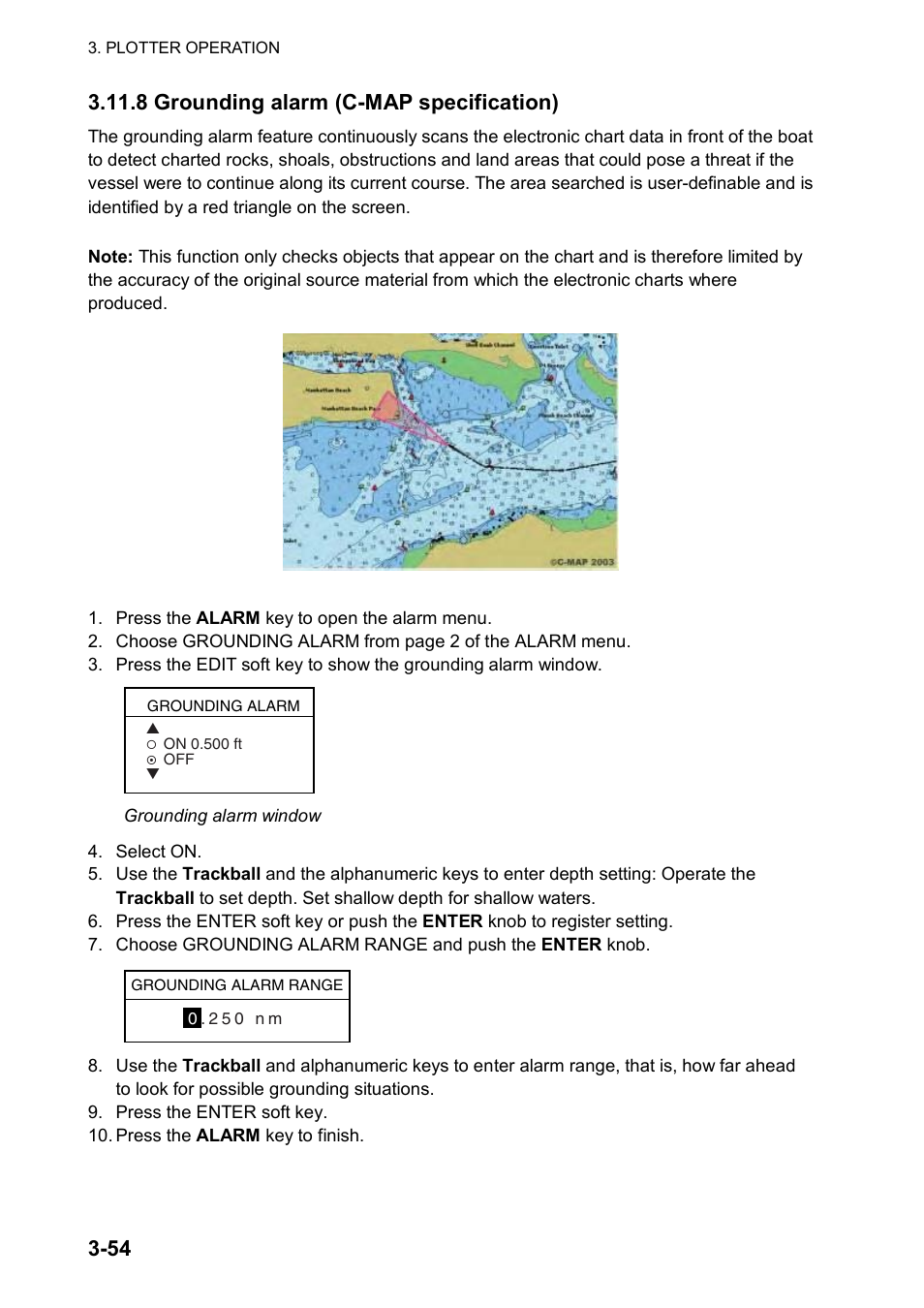 Furuno color video plotter GD1720C User Manual | Page 125 / 247