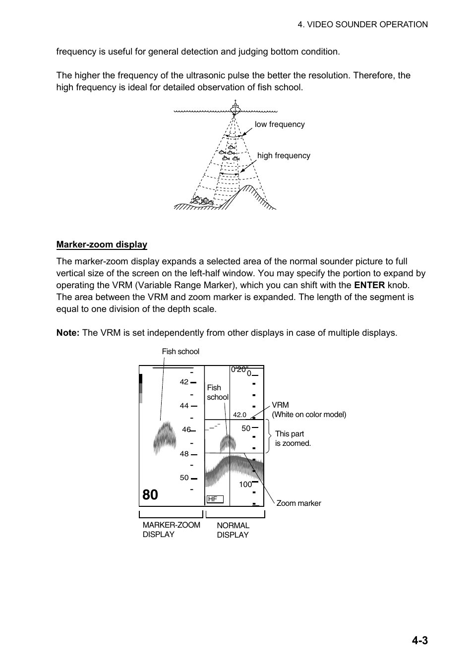 Furuno color video plotter GD1720C User Manual | Page 132 / 247