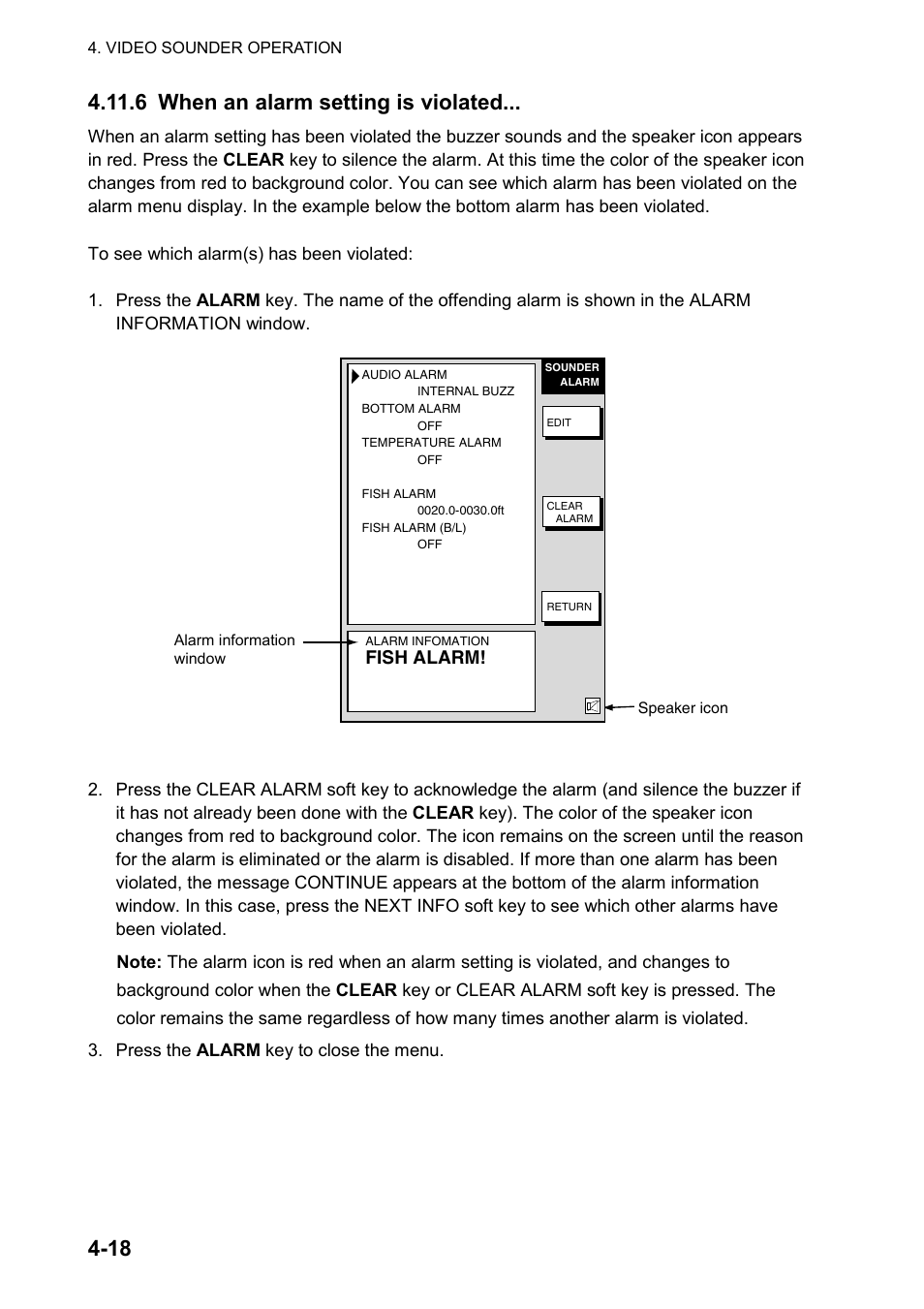 Furuno color video plotter GD1720C User Manual | Page 147 / 247