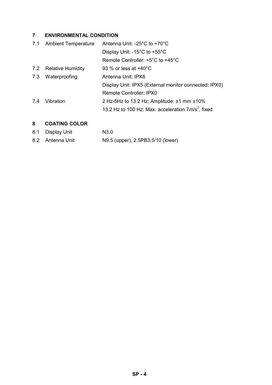 Furuno color video plotter GD1720C User Manual | Page 239 / 247