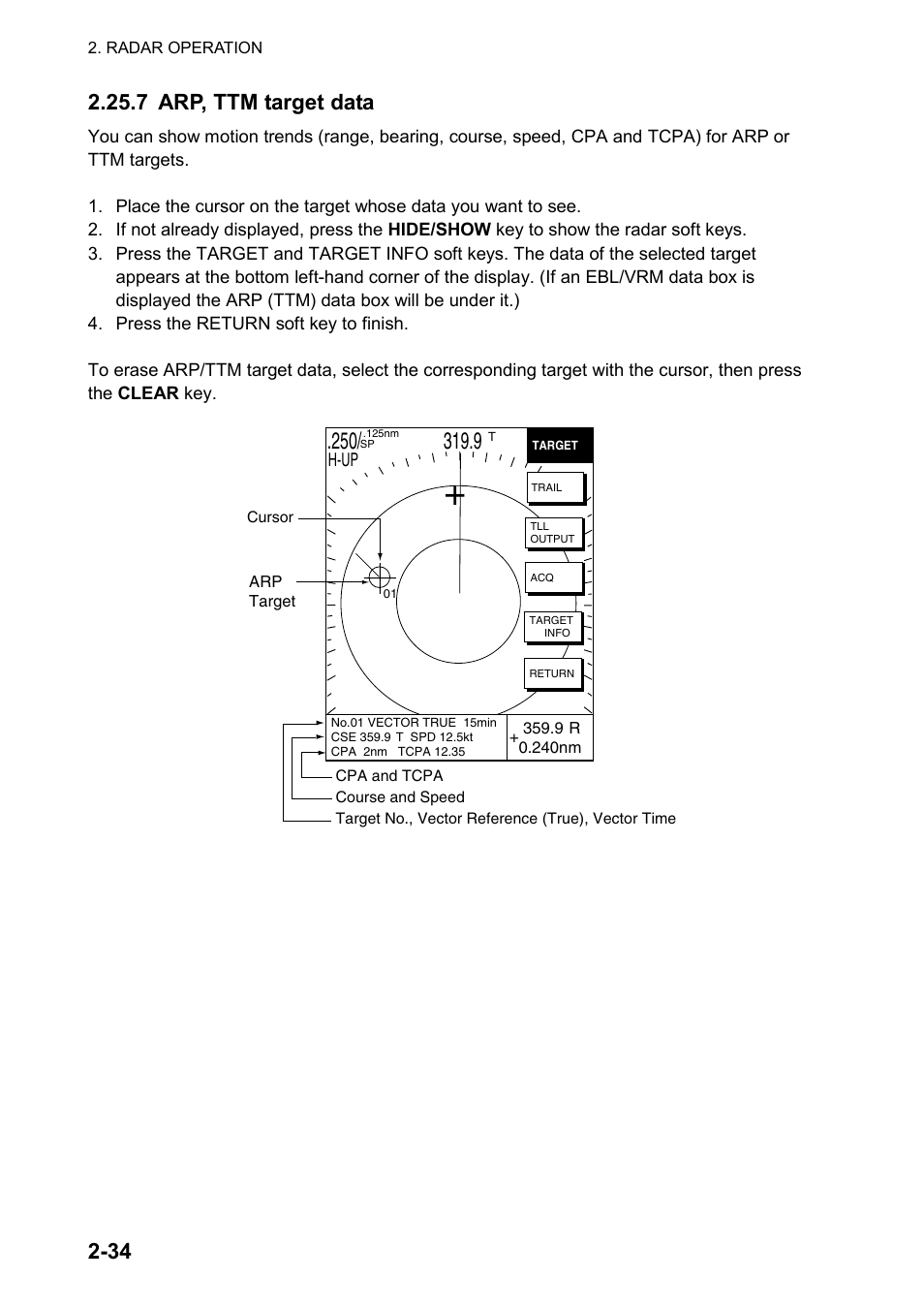 Furuno color video plotter GD1720C User Manual | Page 65 / 247