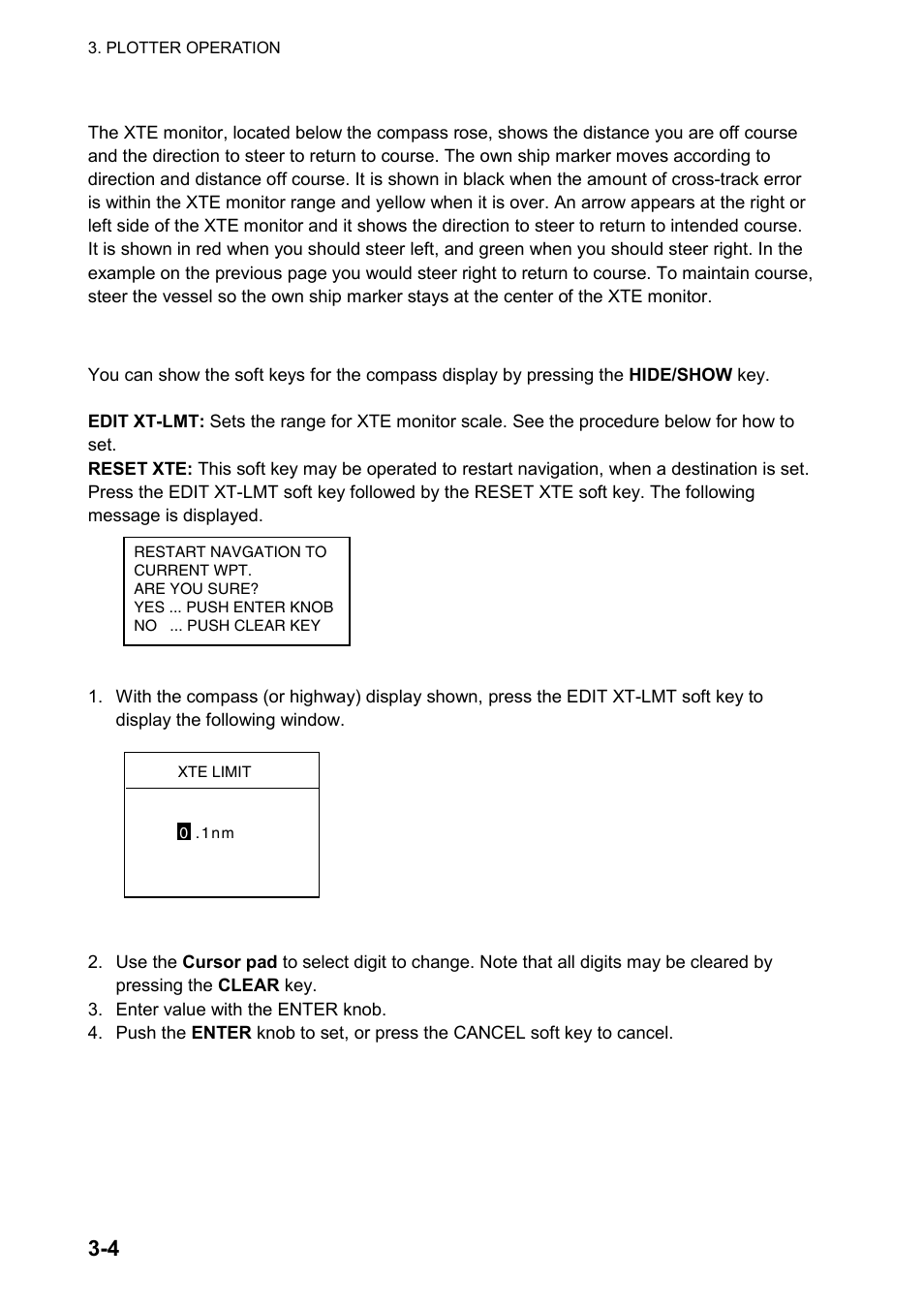 Furuno color video plotter GD1720C User Manual | Page 75 / 247