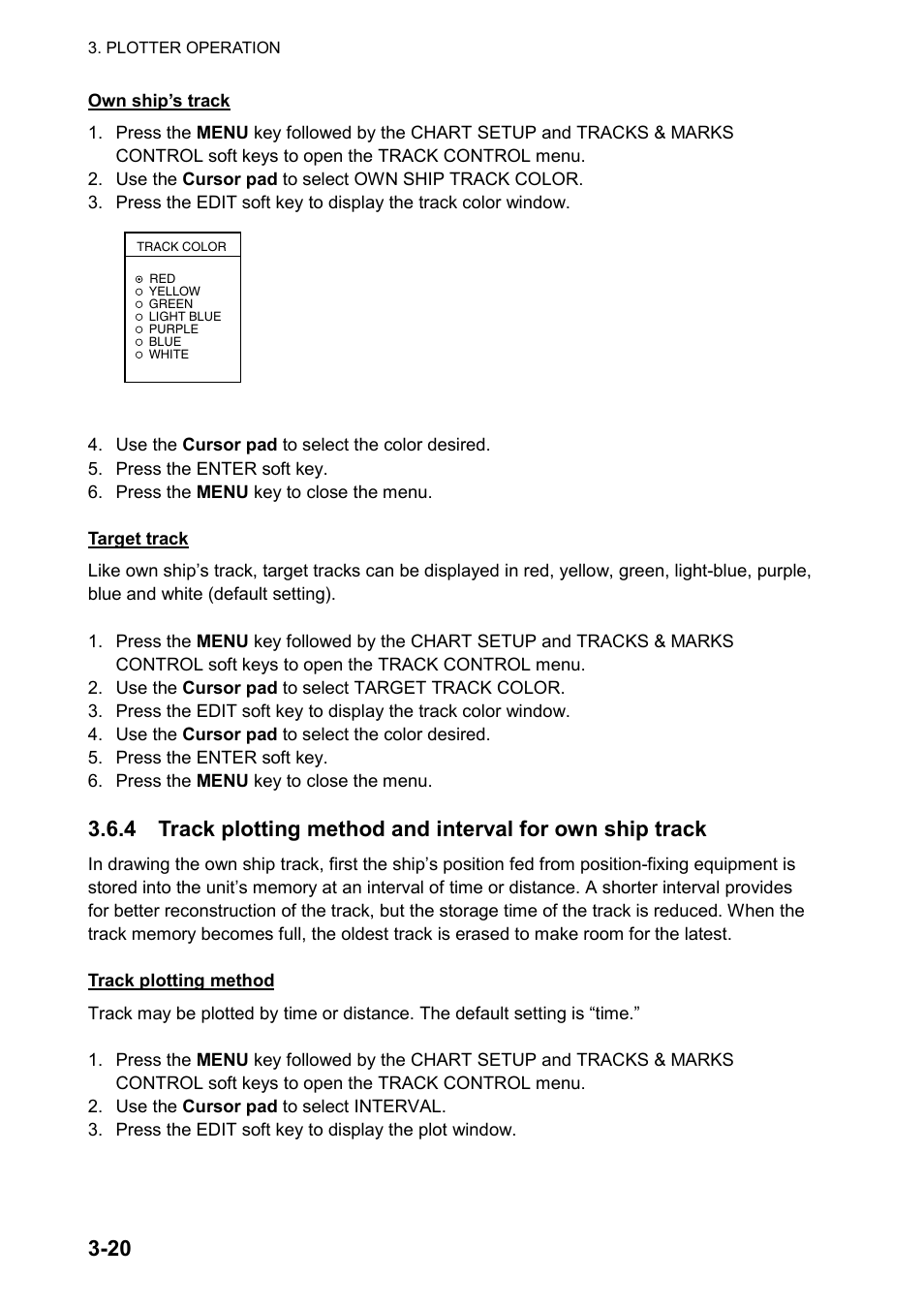 Furuno color video plotter GD1720C User Manual | Page 91 / 247