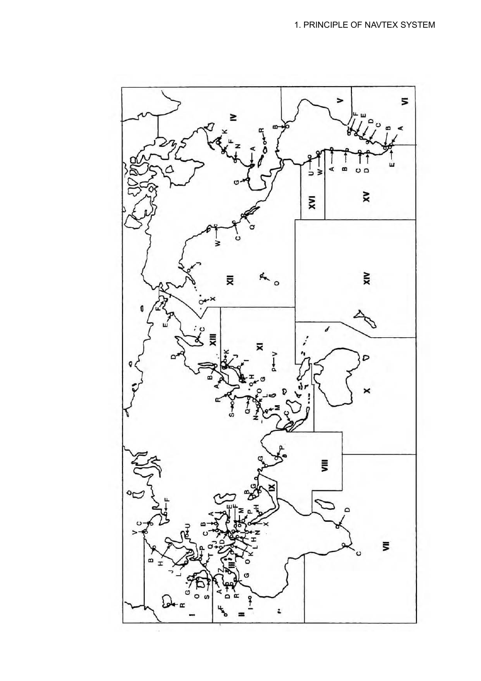 4 navtex station map | Furuno NX-700A/B User Manual | Page 15 / 89