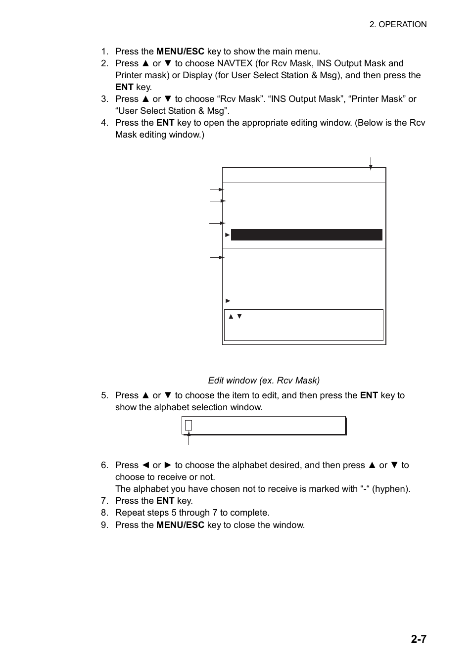 Furuno NX-700A/B User Manual | Page 27 / 89