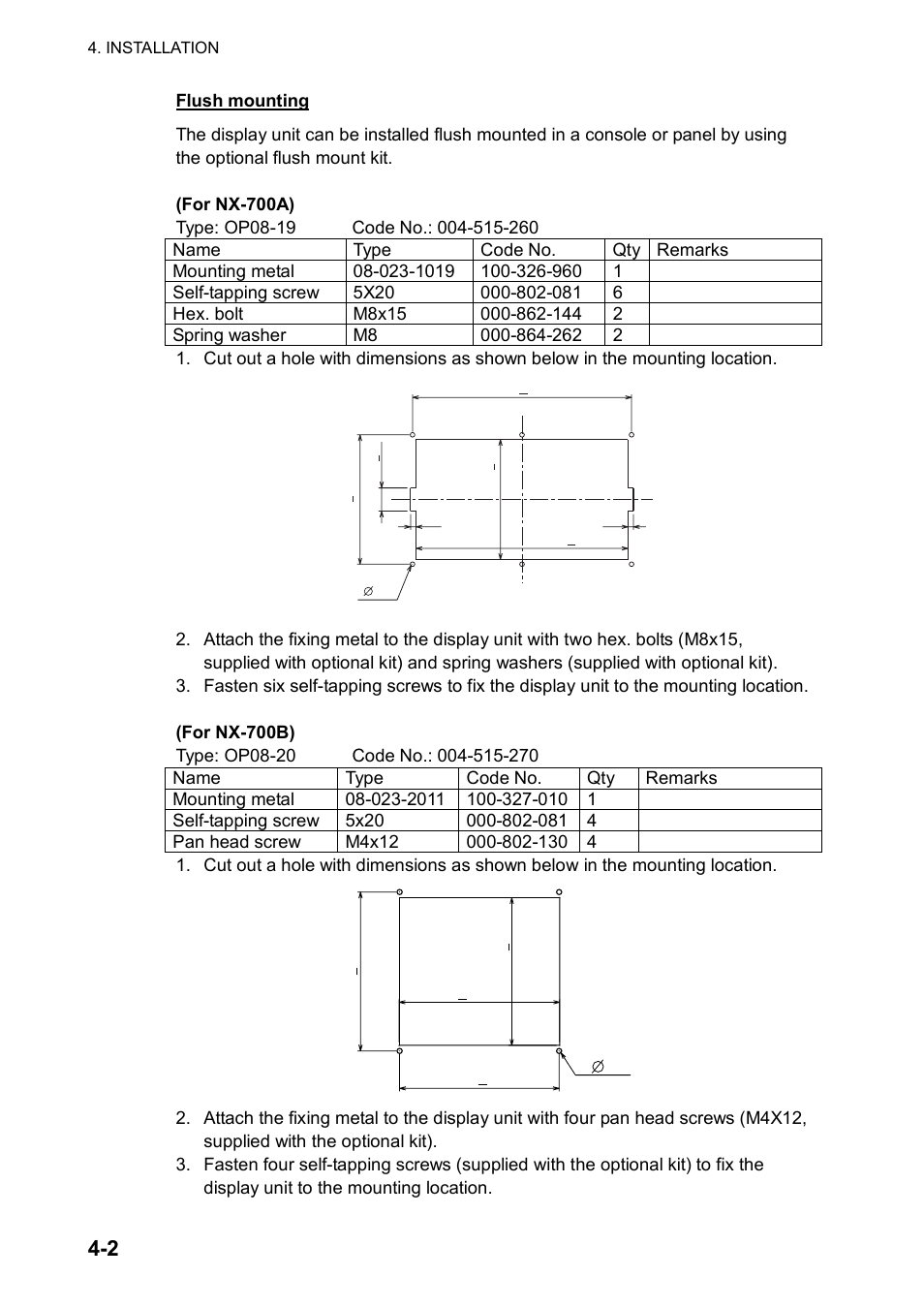 Furuno NX-700A/B User Manual | Page 48 / 89