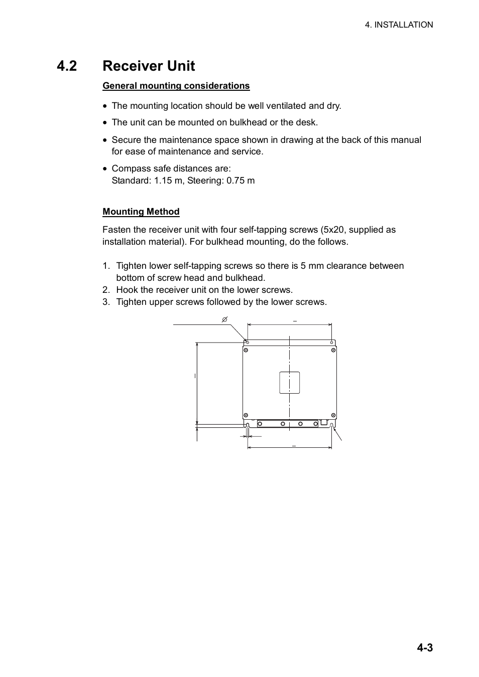 2 receiver unit | Furuno NX-700A/B User Manual | Page 49 / 89