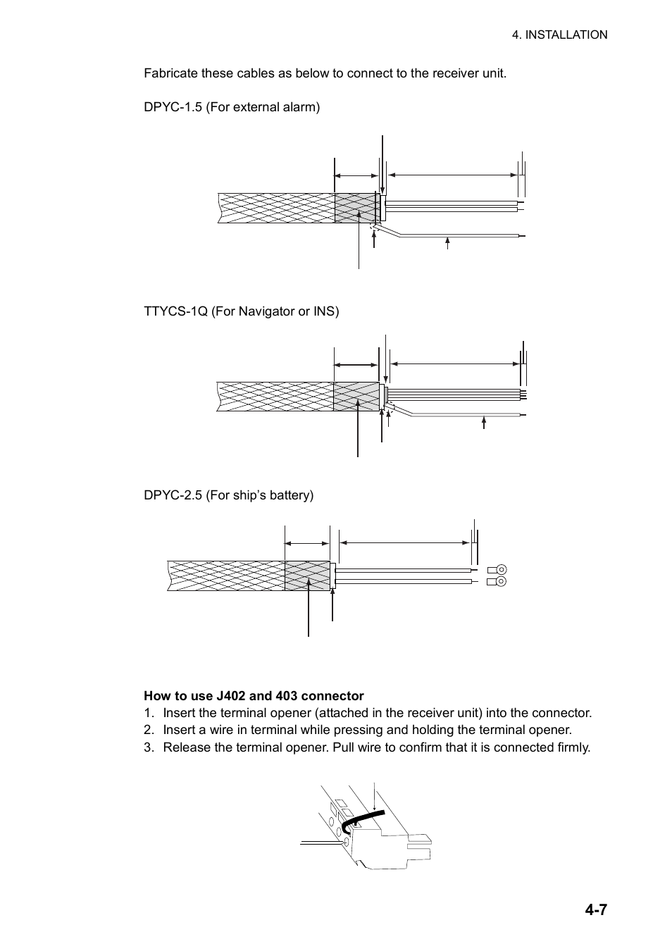Furuno NX-700A/B User Manual | Page 53 / 89