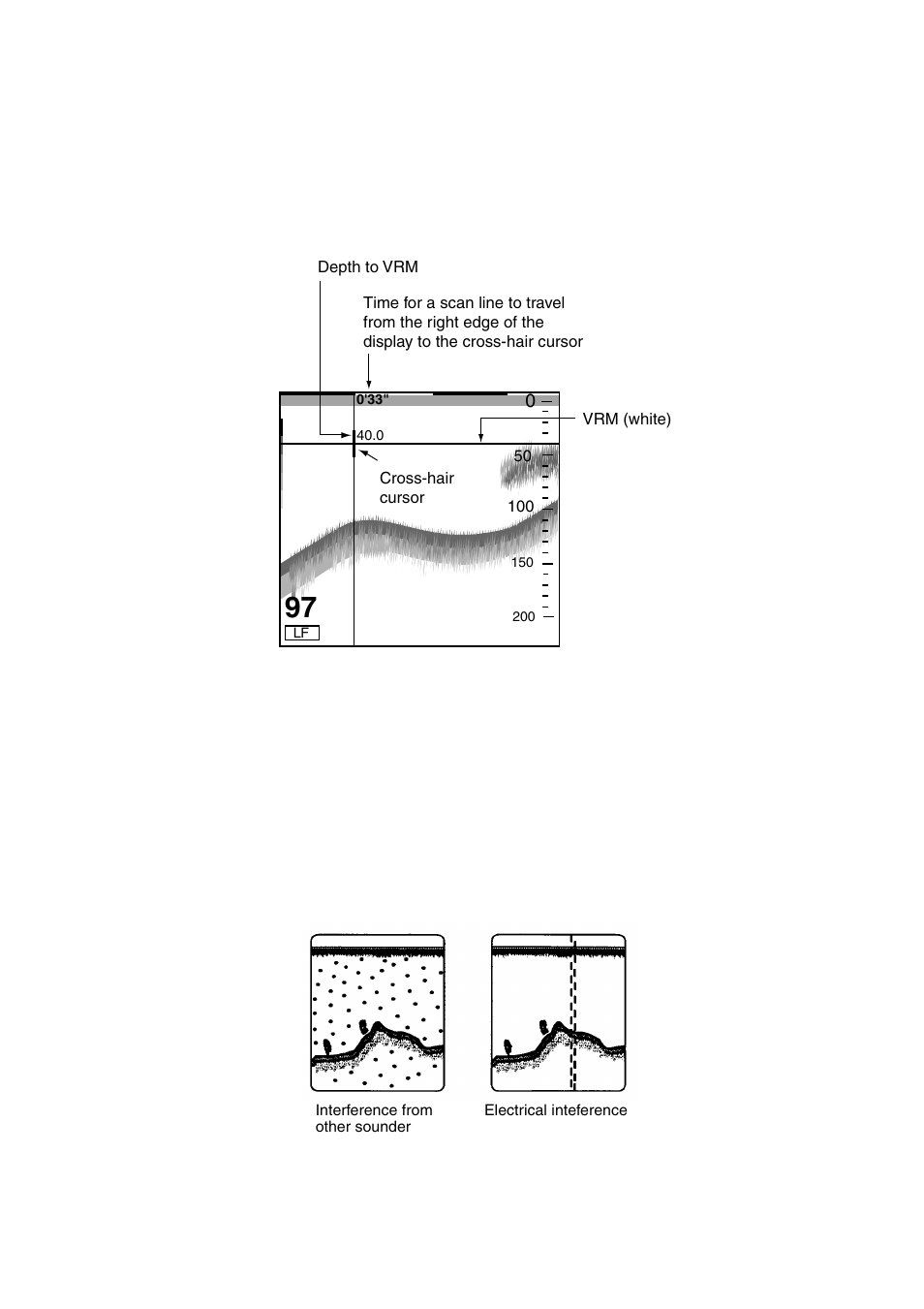 4 measuring depth, time, 5 reducing interference | Furuno NAVNET 1724C User Manual | Page 138 / 247