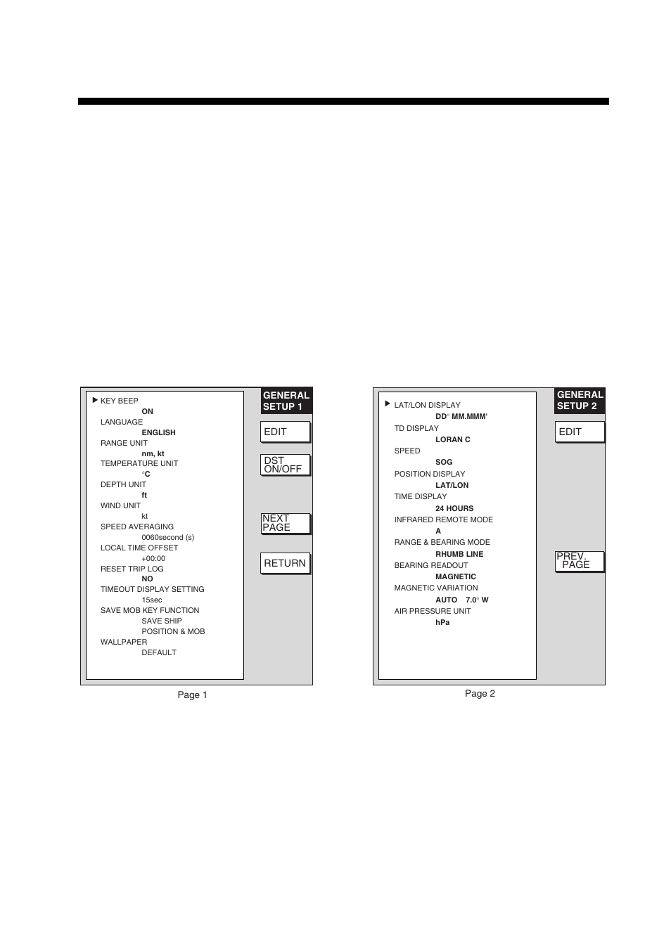 Customizing your unit, 1 general setup | Furuno NAVNET 1724C User Manual | Page 170 / 247