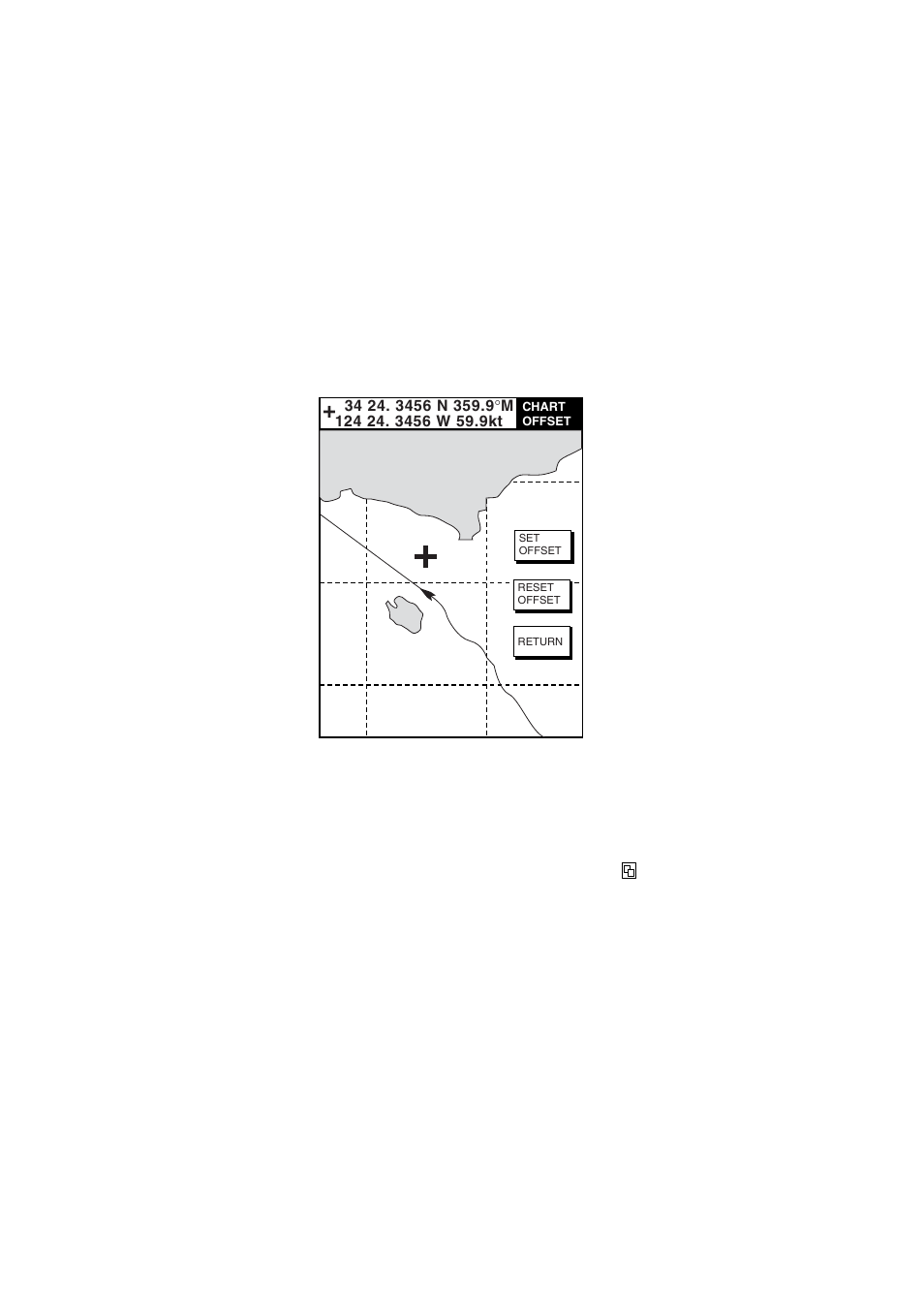 4 chart setup, 1 chart offset | Furuno NAVNET 1724C User Manual | Page 183 / 247