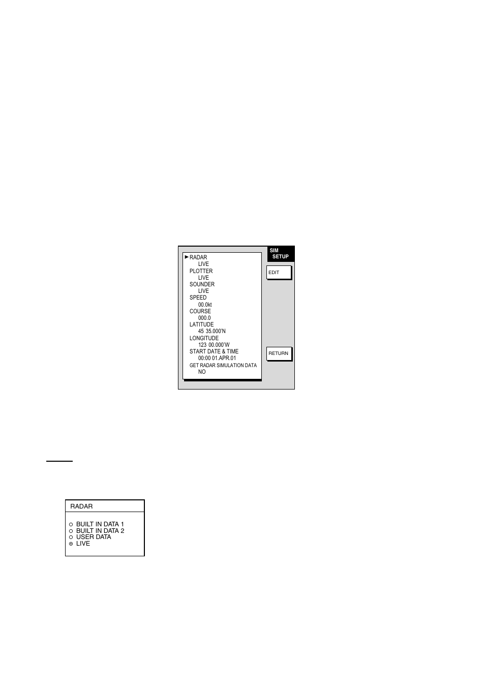 10 simulation display | Furuno NAVNET 1724C User Manual | Page 29 / 247
