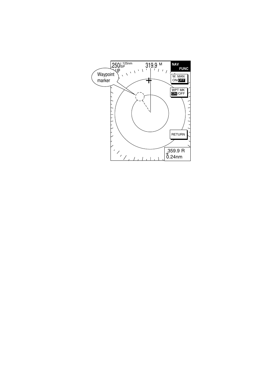 24 waypoint marker | Furuno NAVNET 1724C User Manual | Page 58 / 247