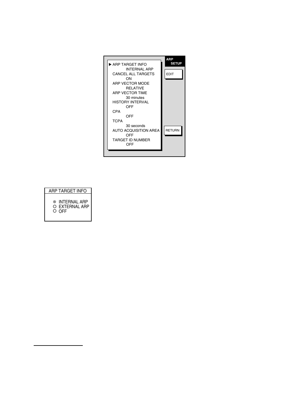 2 acquiring and tracking targets (arp) | Furuno NAVNET 1724C User Manual | Page 60 / 247