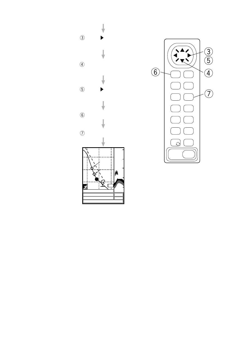 5press s twice to select green | Furuno GP-1610CF User Manual | Page 18 / 20