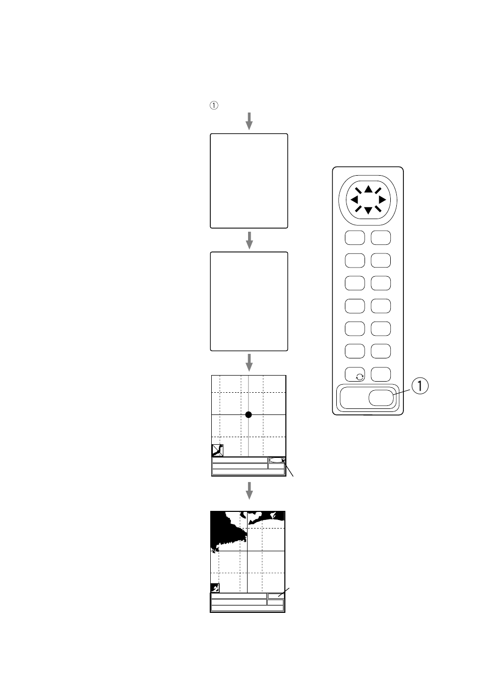 Displaying the plotter picture | Furuno GP-1610CF User Manual | Page 4 / 20