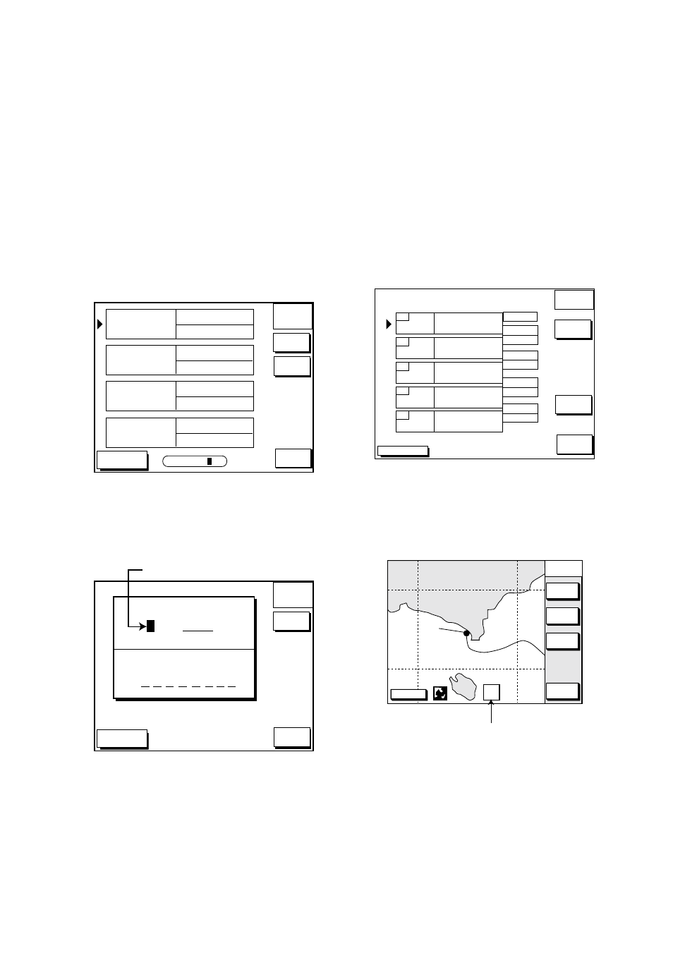 4 creating track-based routes, Fish01, Hpt001 | Abcdef, Bridge, Save icon appearance on the plotter display | Furuno GP-1850WF User Manual | Page 57 / 115