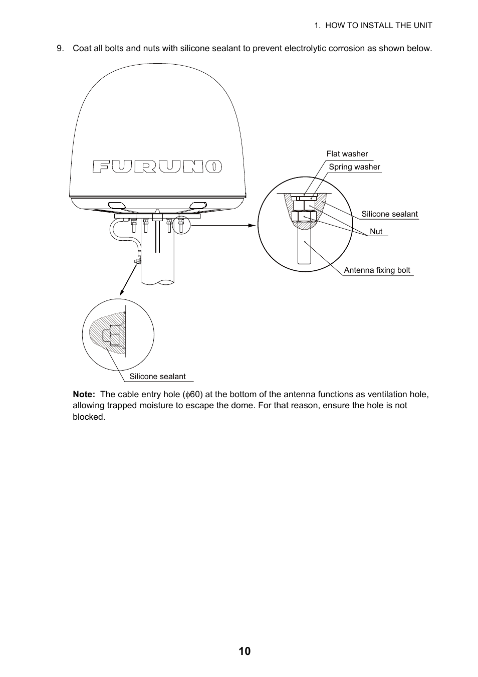 Furuno FELCOM 250 User Manual | Page 16 / 66