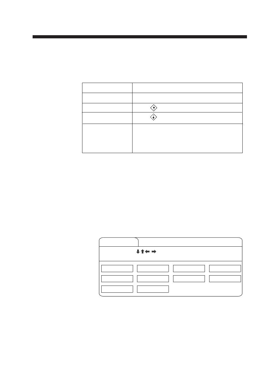 Menu overview, User menu operation | Furuno CSH-23 User Manual | Page 41 / 109
