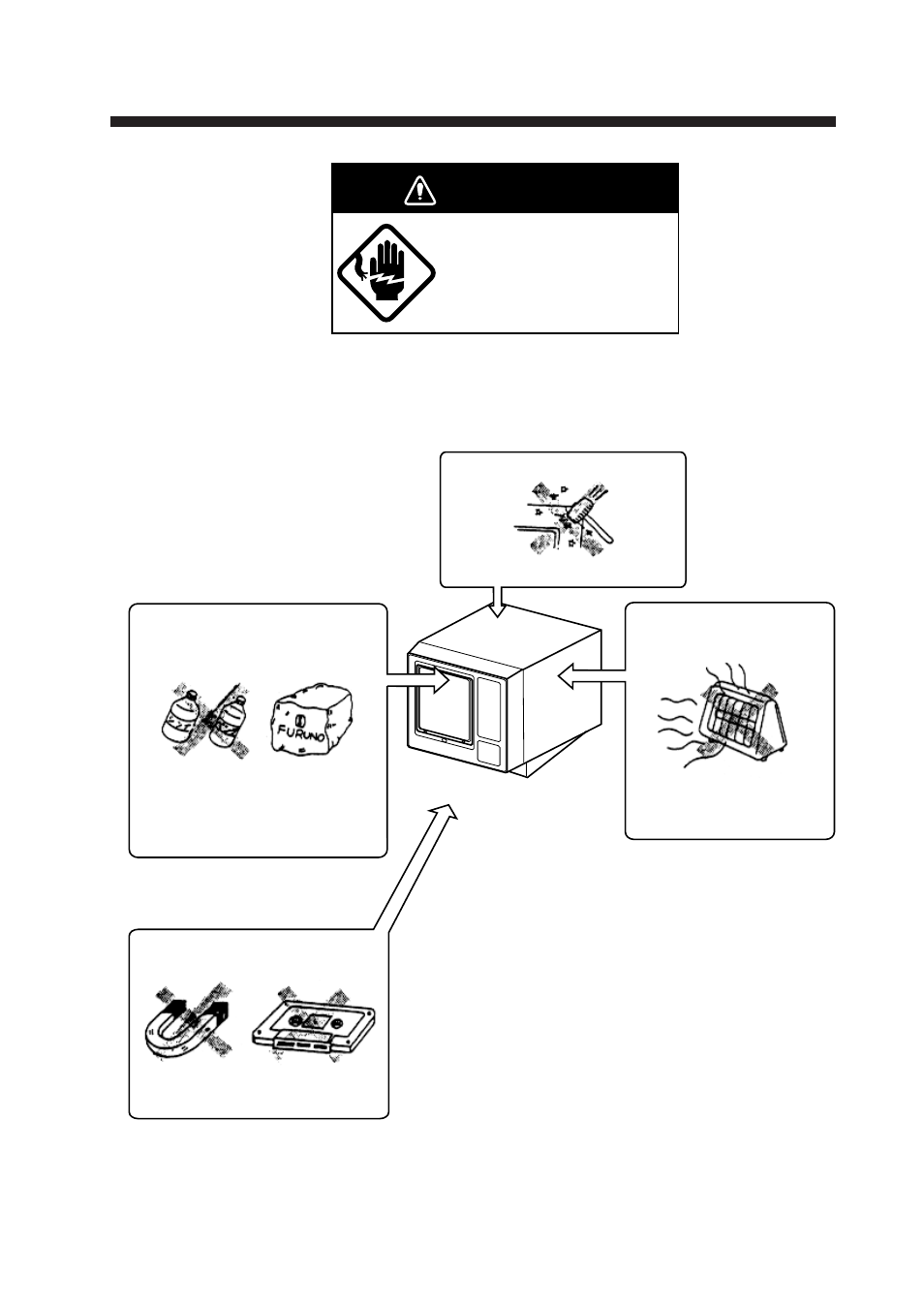 Maintenance, Display unit maintenance, Warning | Furuno CSH-23 User Manual | Page 97 / 109