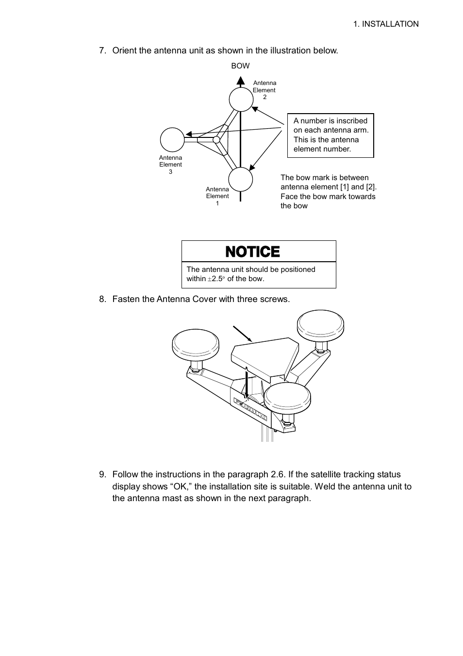 Notice | Furuno Sc 50 User Manual | Page 19 / 101