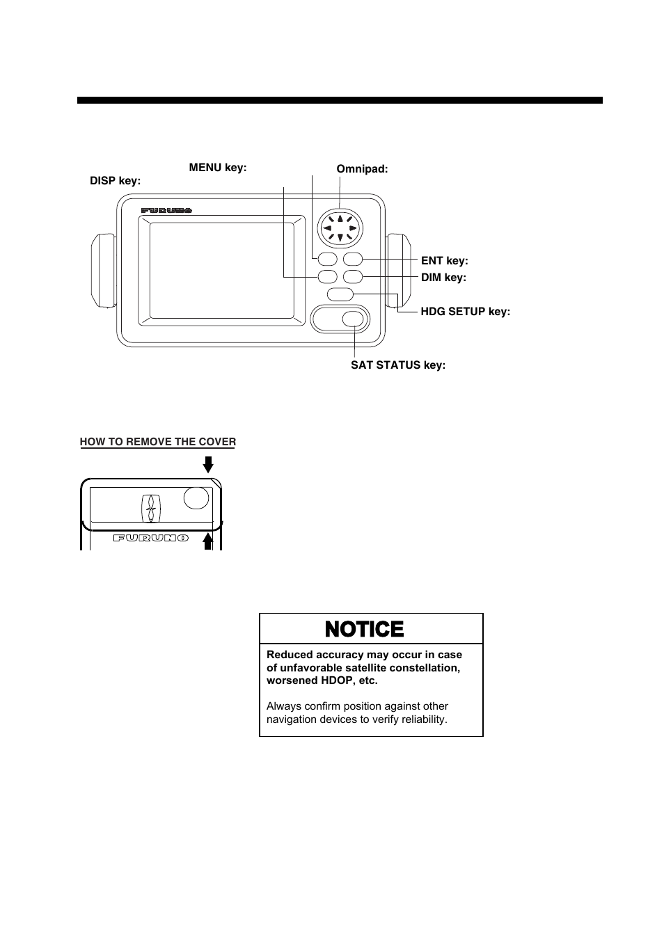 2 operation, 1 controls, Notice | Furuno Sc 50 User Manual | Page 35 / 101