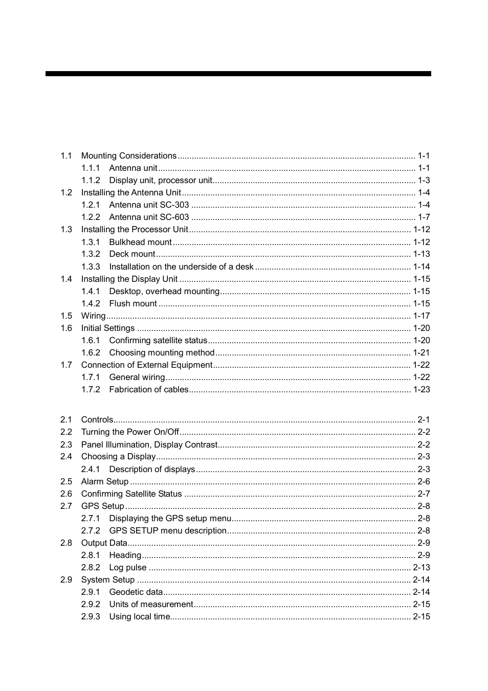 Furuno Sc 50 User Manual | Page 4 / 101