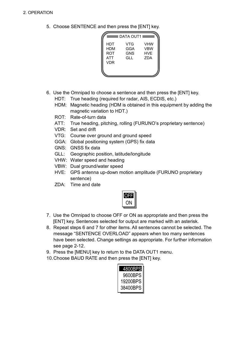 Furuno Sc 50 User Manual | Page 44 / 101