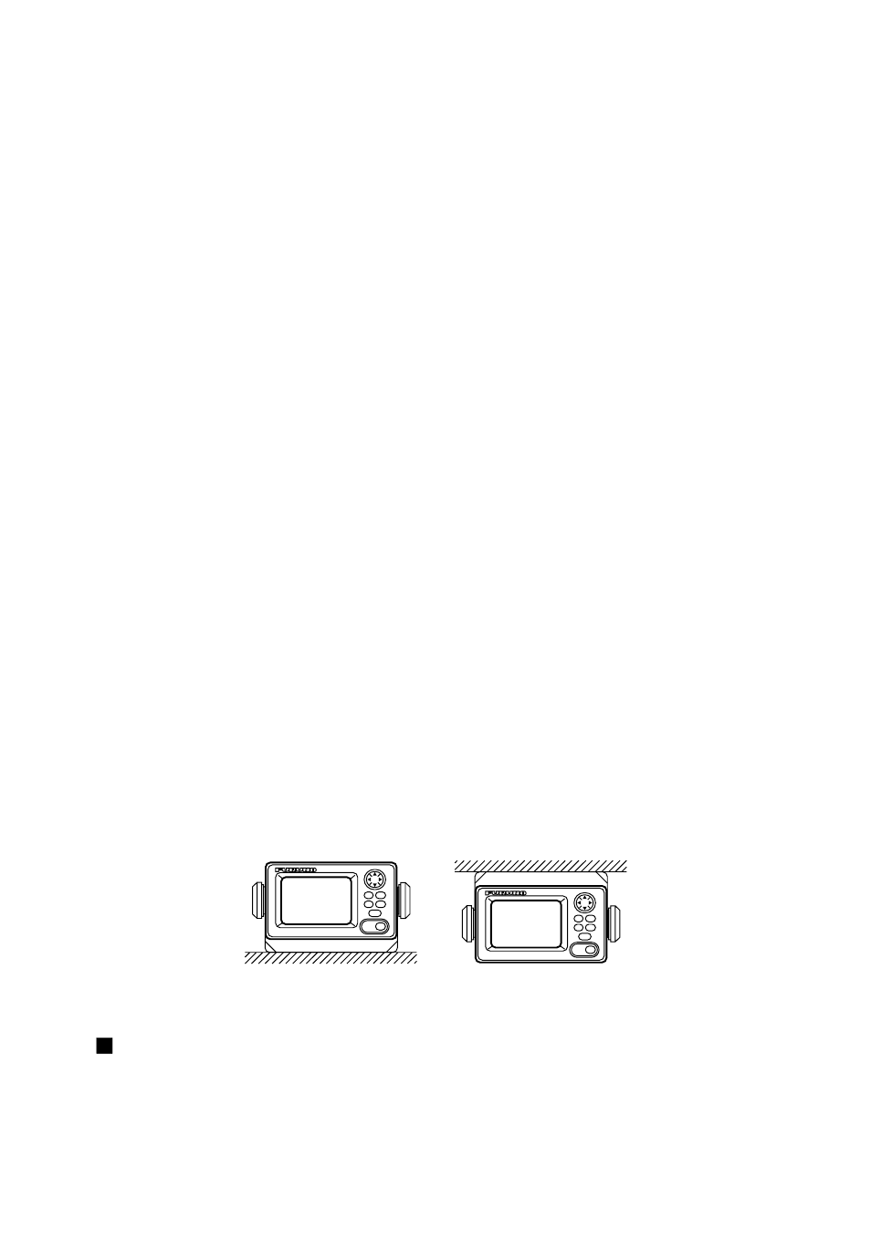 5 matching box, 6 digital depth indicator fe-720 (option), Flush mounting | Furuno FE-700 User Manual | Page 13 / 60