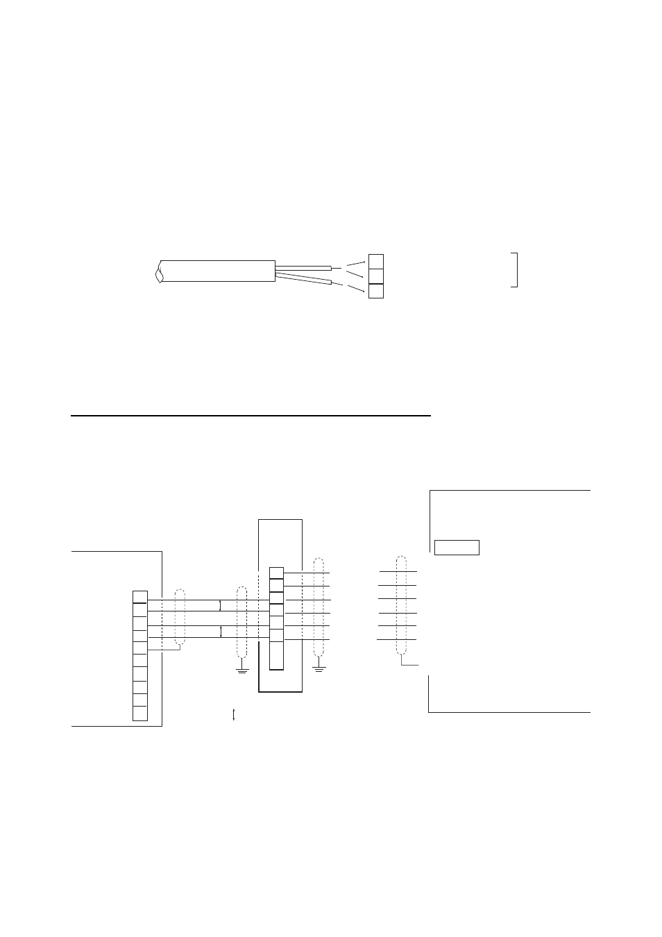 Alarm system connection, Digital depth indicator fe-720 | Furuno FE-700 User Manual | Page 24 / 60