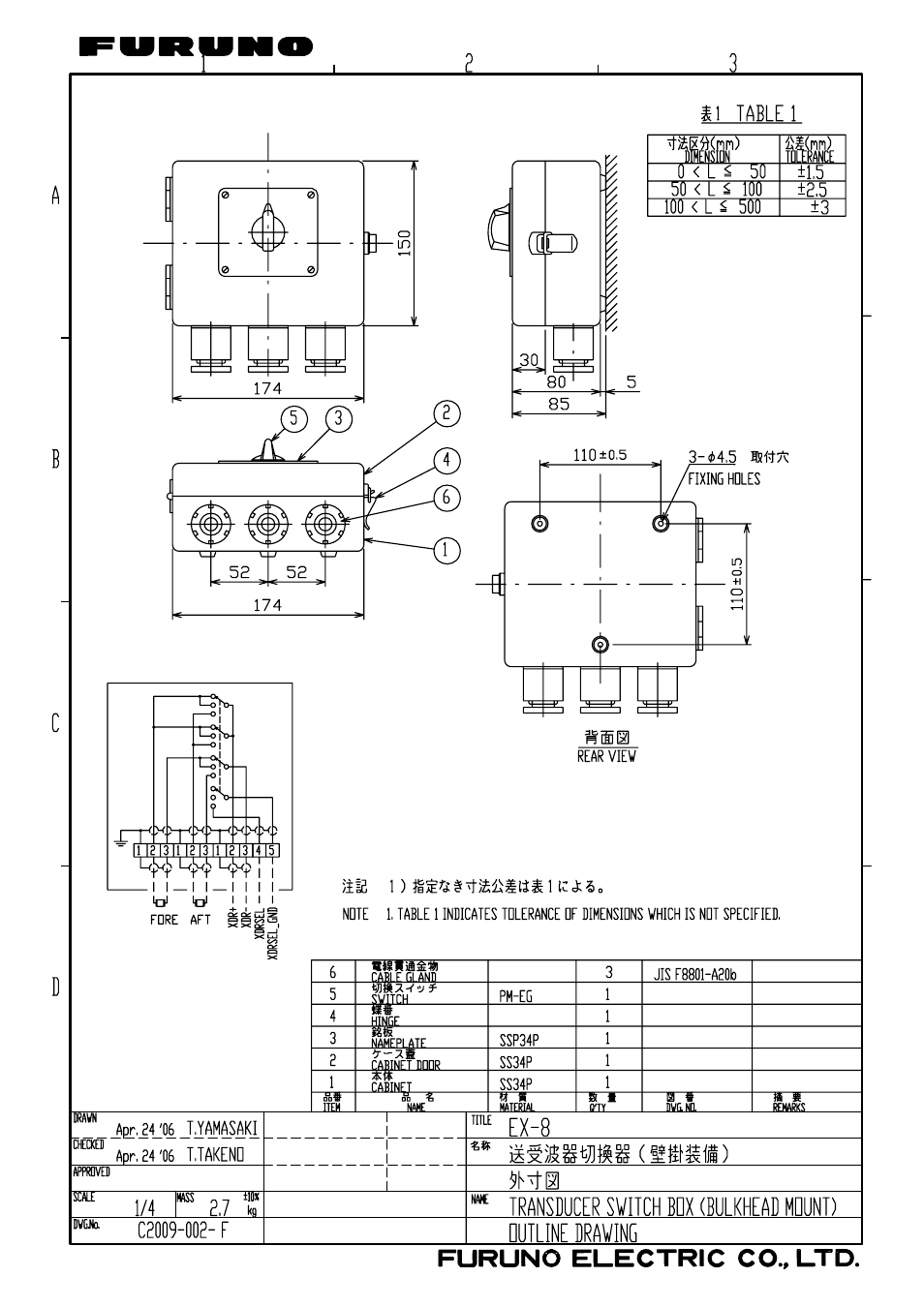 Furuno FE-700 User Manual | Page 57 / 60