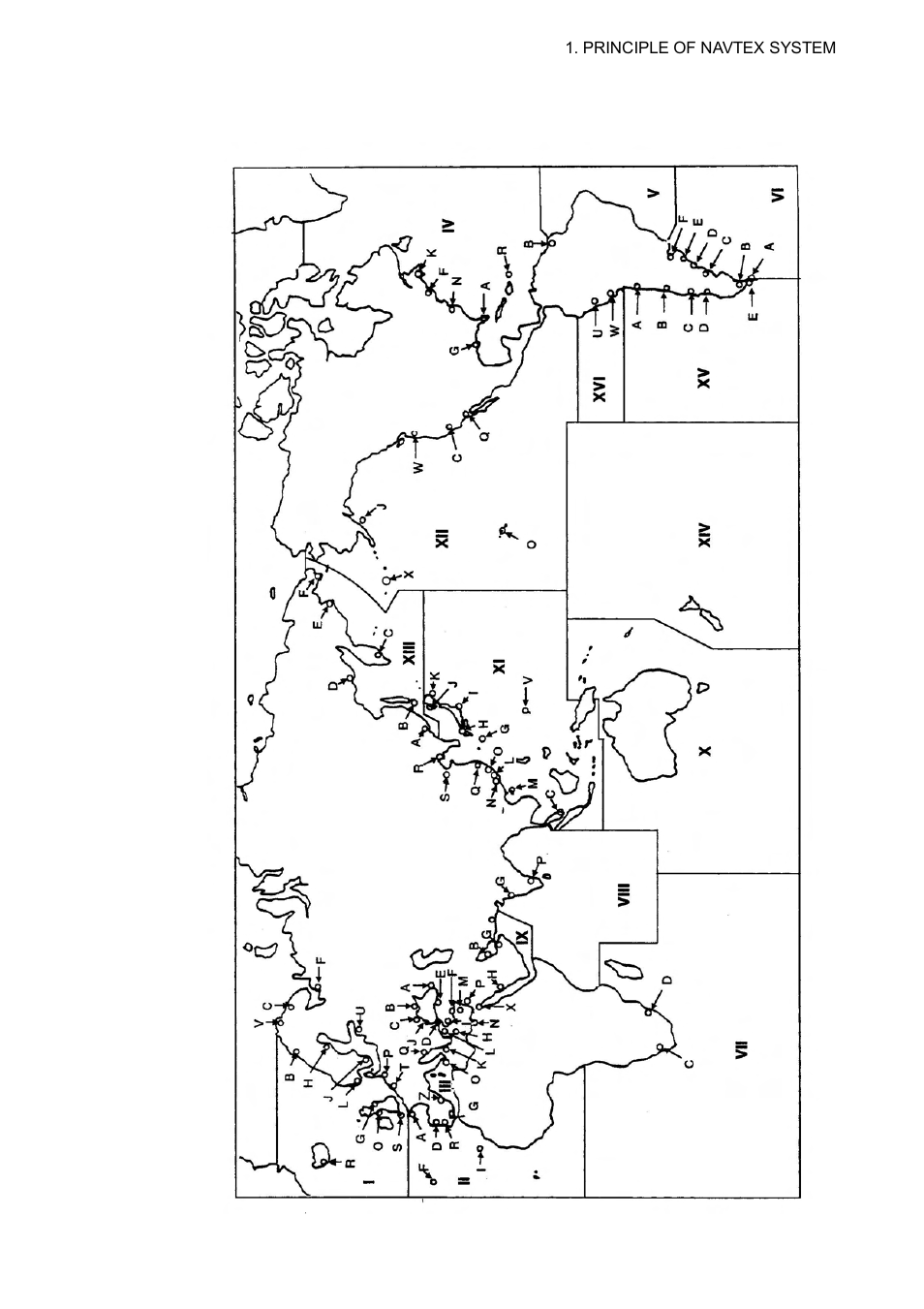 4 navtex station map | Furuno NX-700B User Manual | Page 15 / 89