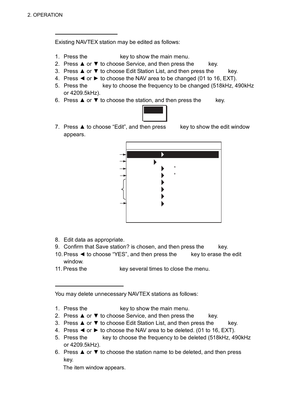 Furuno NX-700B User Manual | Page 34 / 89