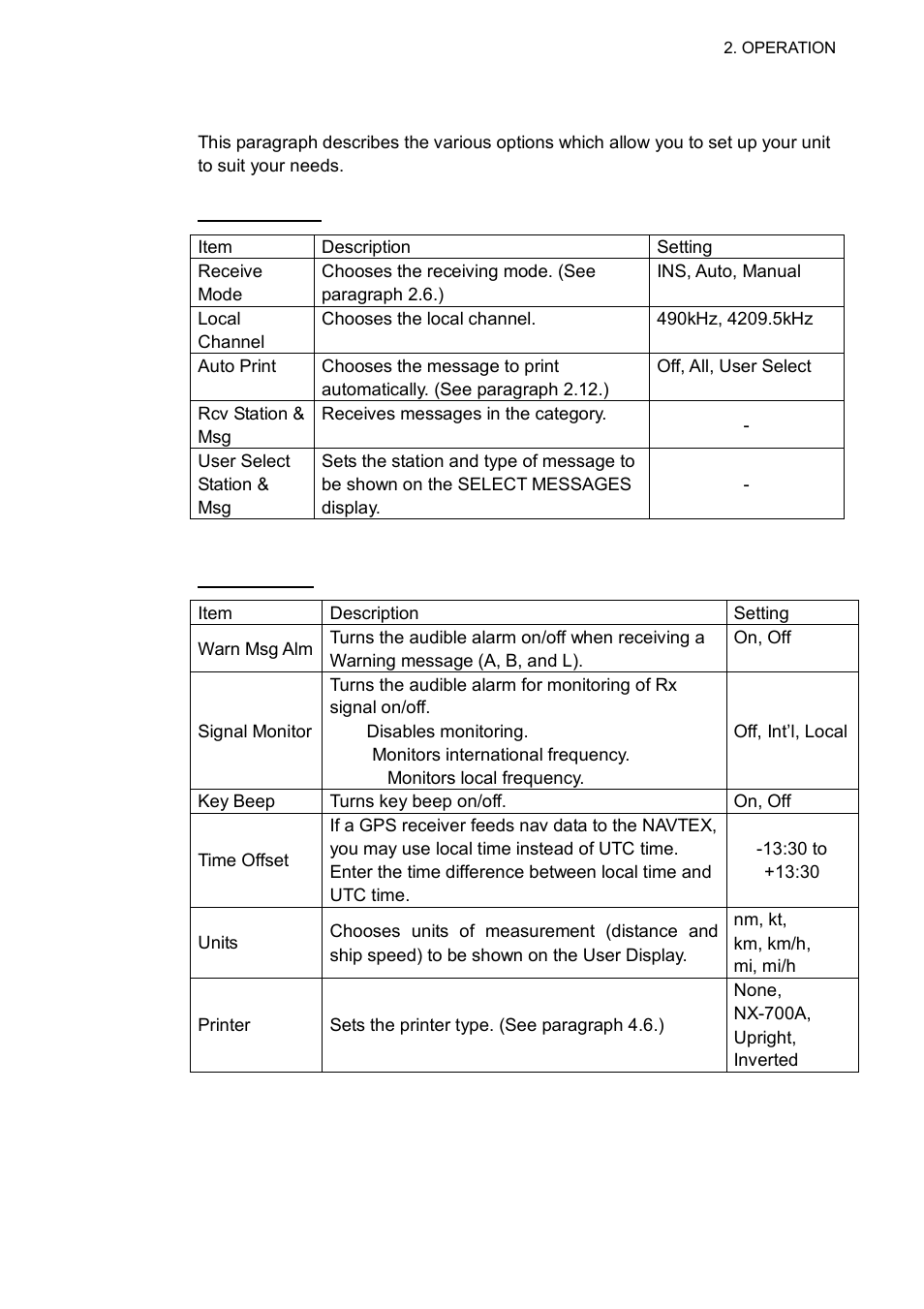 16 other functions | Furuno NX-700B User Manual | Page 37 / 89