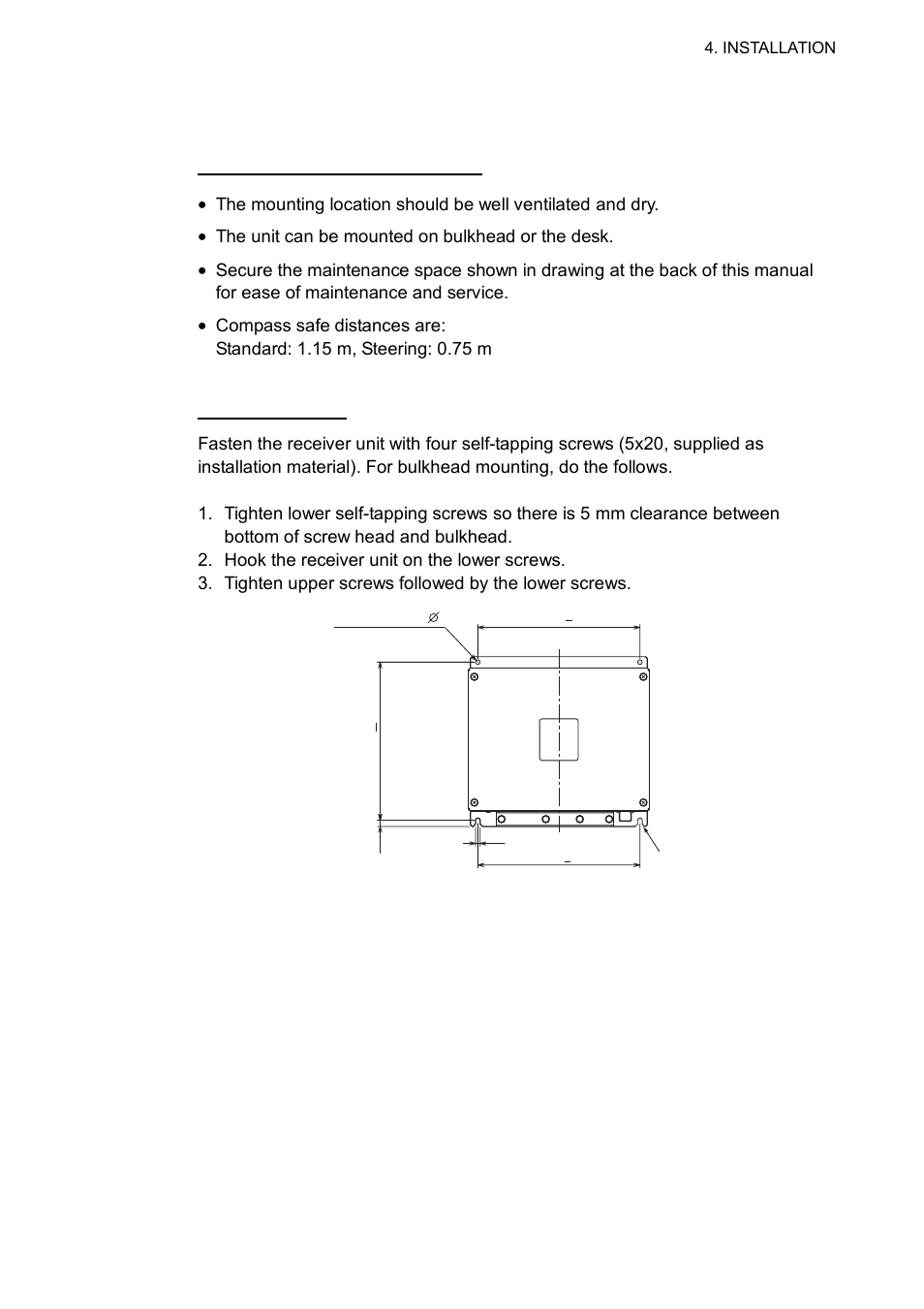 2 receiver unit | Furuno NX-700B User Manual | Page 49 / 89