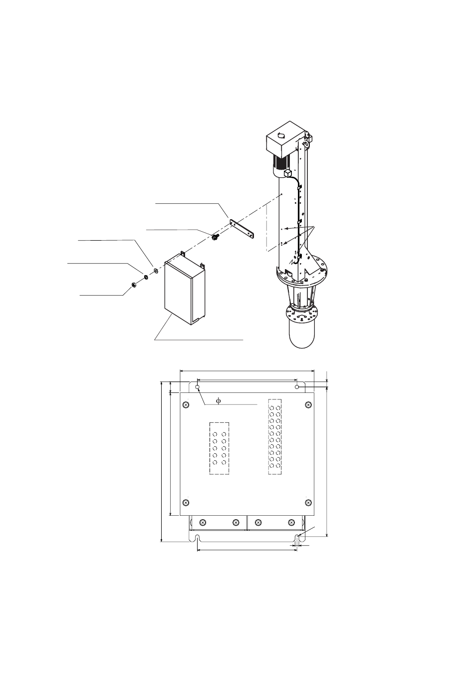 8 control box extension kit (option) | Furuno FSV-84 User Manual | Page 26 / 95