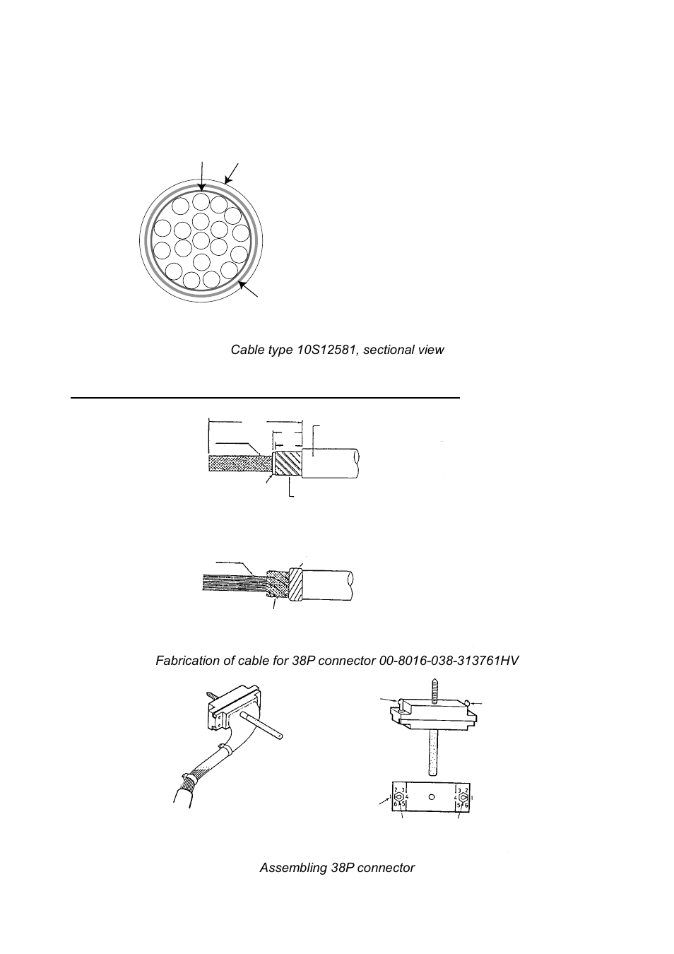 9 2.4.1 cable from transceiver unit | Furuno FSV-84 User Manual | Page 37 / 95