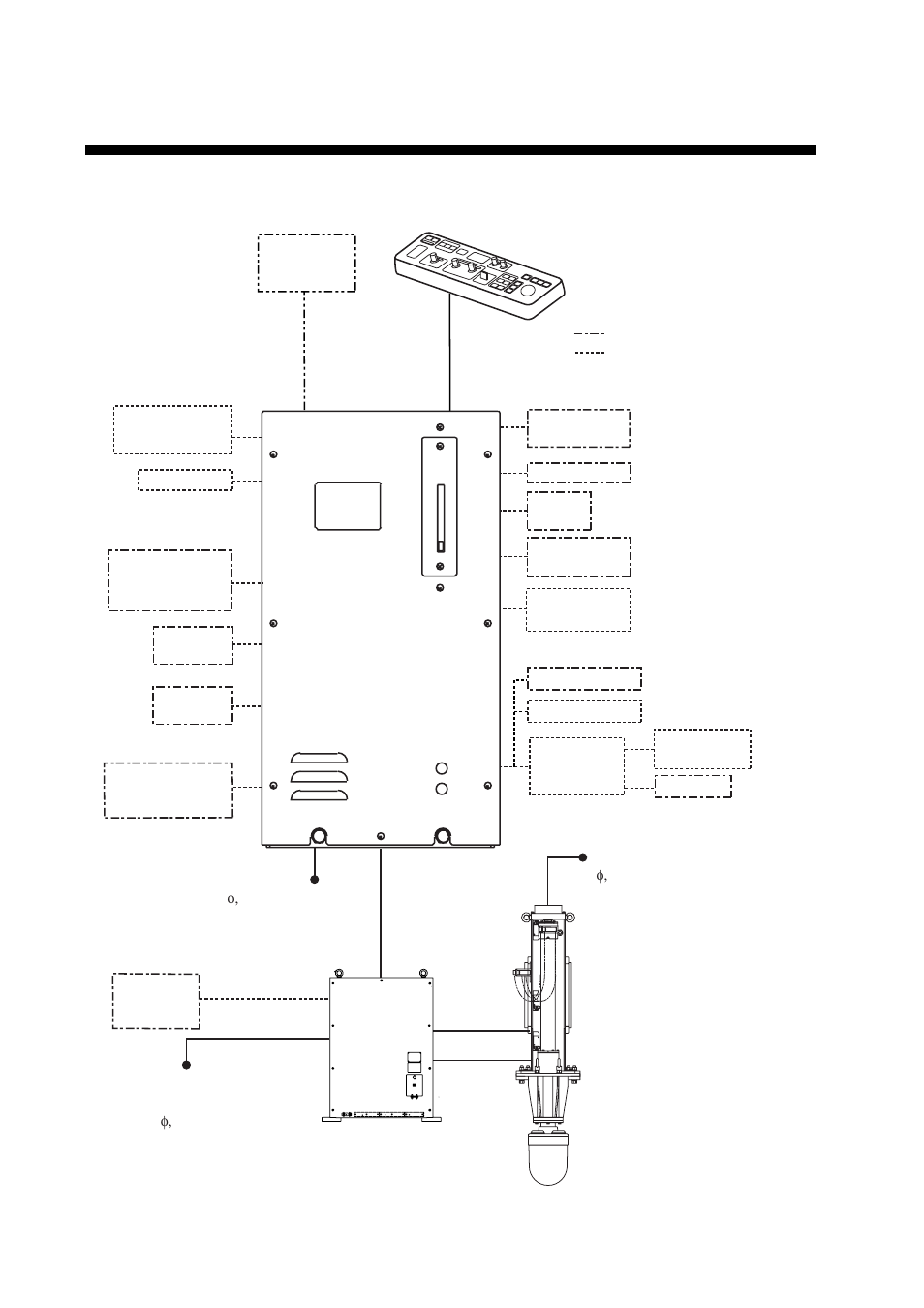 System configuration, System with locally supplied monitor | Furuno FSV-84 User Manual | Page 6 / 95
