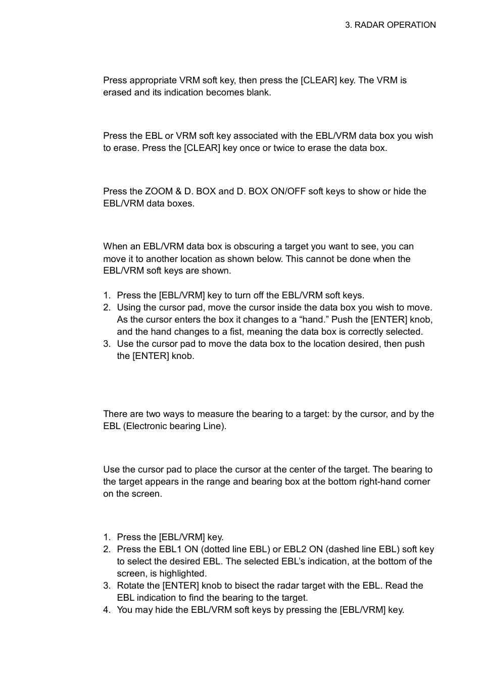 11 measuring the bearing | Furuno GD-1700C User Manual | Page 109 / 249