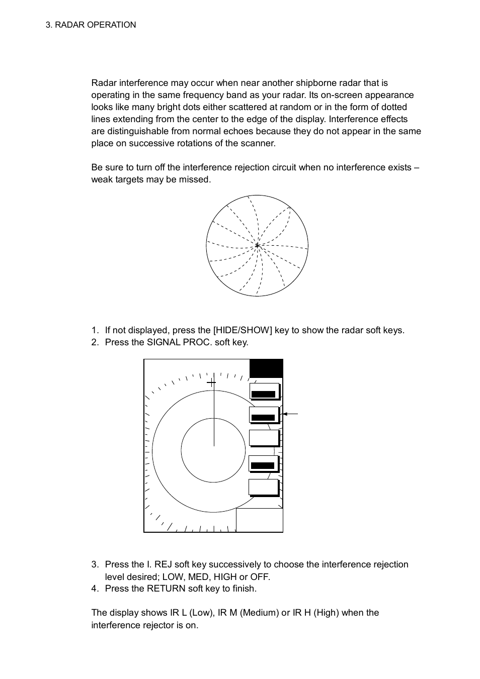 14 reducing radar interference | Furuno GD-1700C User Manual | Page 112 / 249