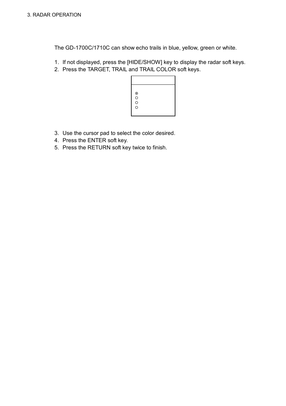 Furuno GD-1700C User Manual | Page 120 / 249