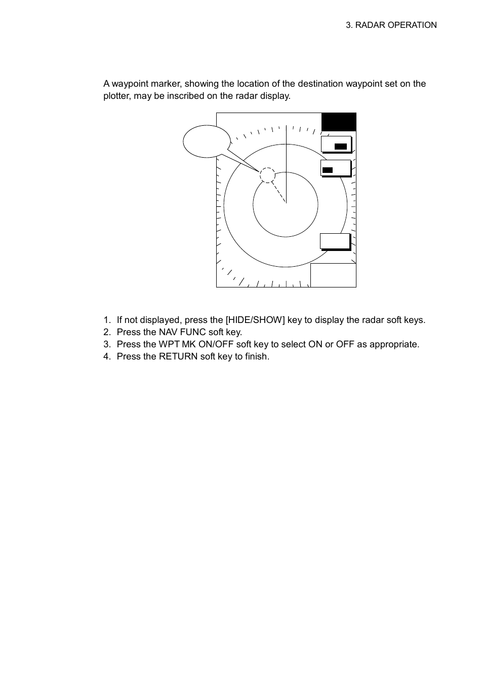 24 waypoint marker | Furuno GD-1700C User Manual | Page 127 / 249