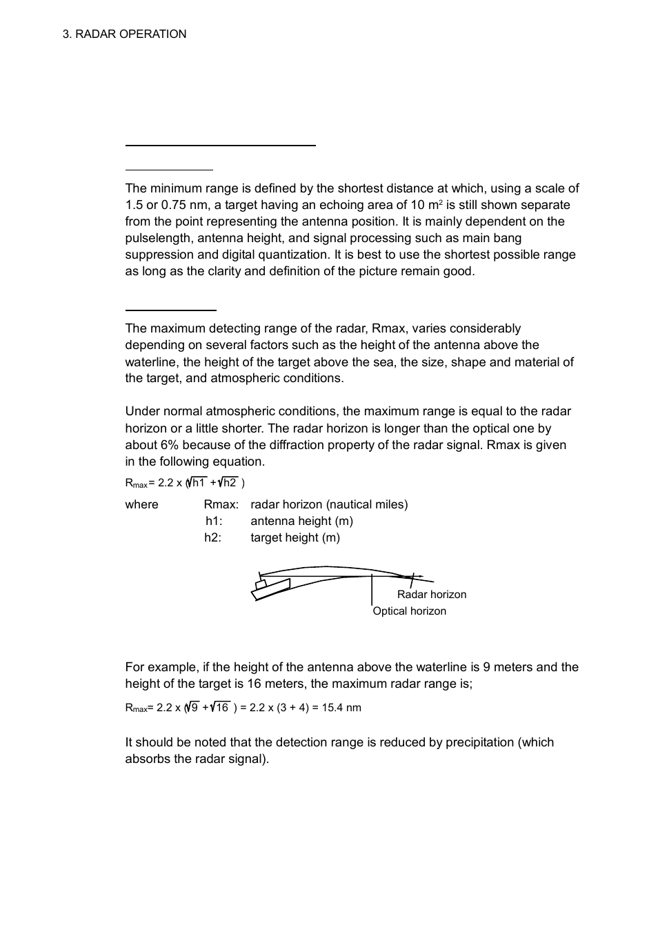 26 interpreting the radar display, 1 general | Furuno GD-1700C User Manual | Page 138 / 249