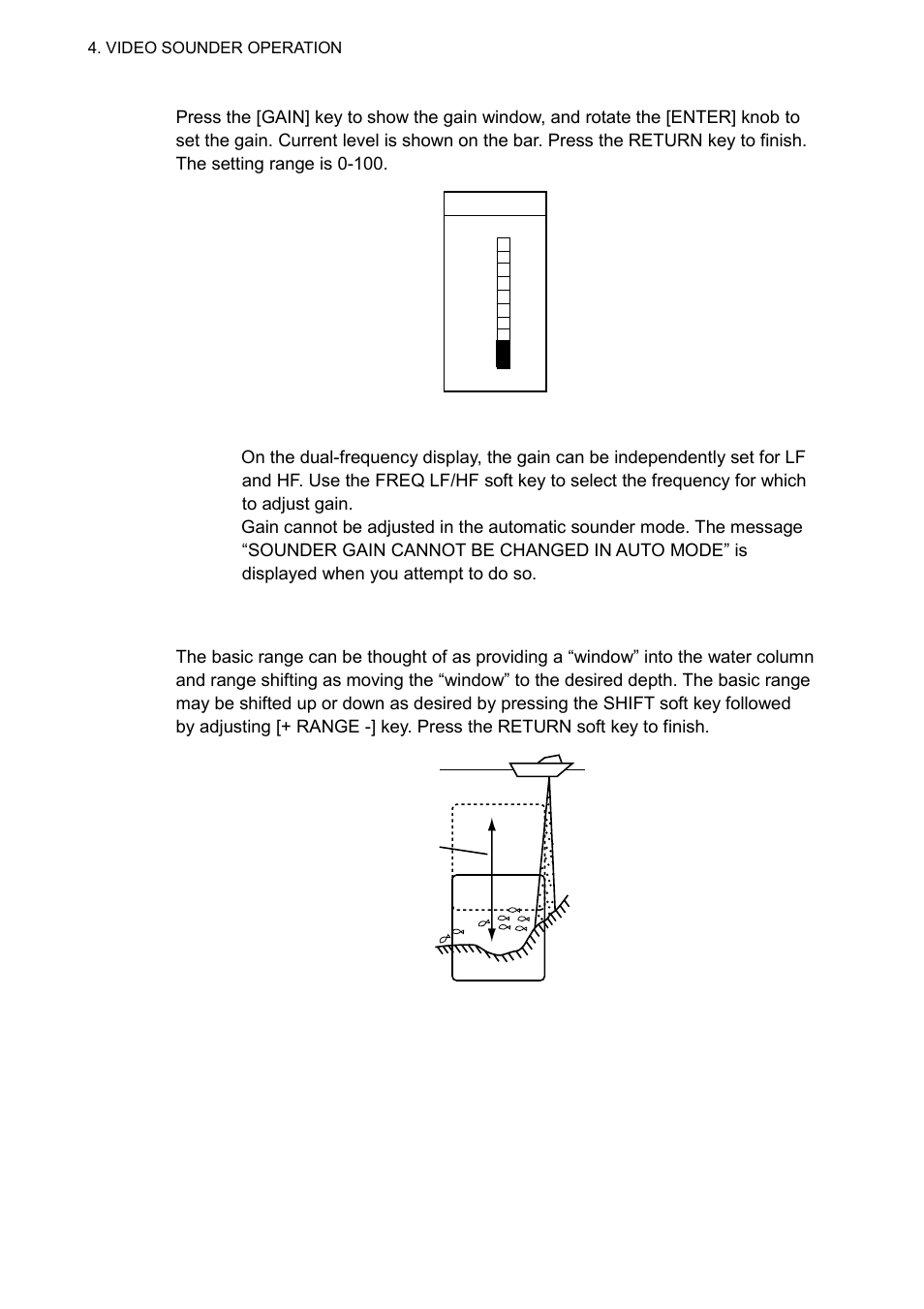 4 range shifting | Furuno GD-1700C User Manual | Page 154 / 249