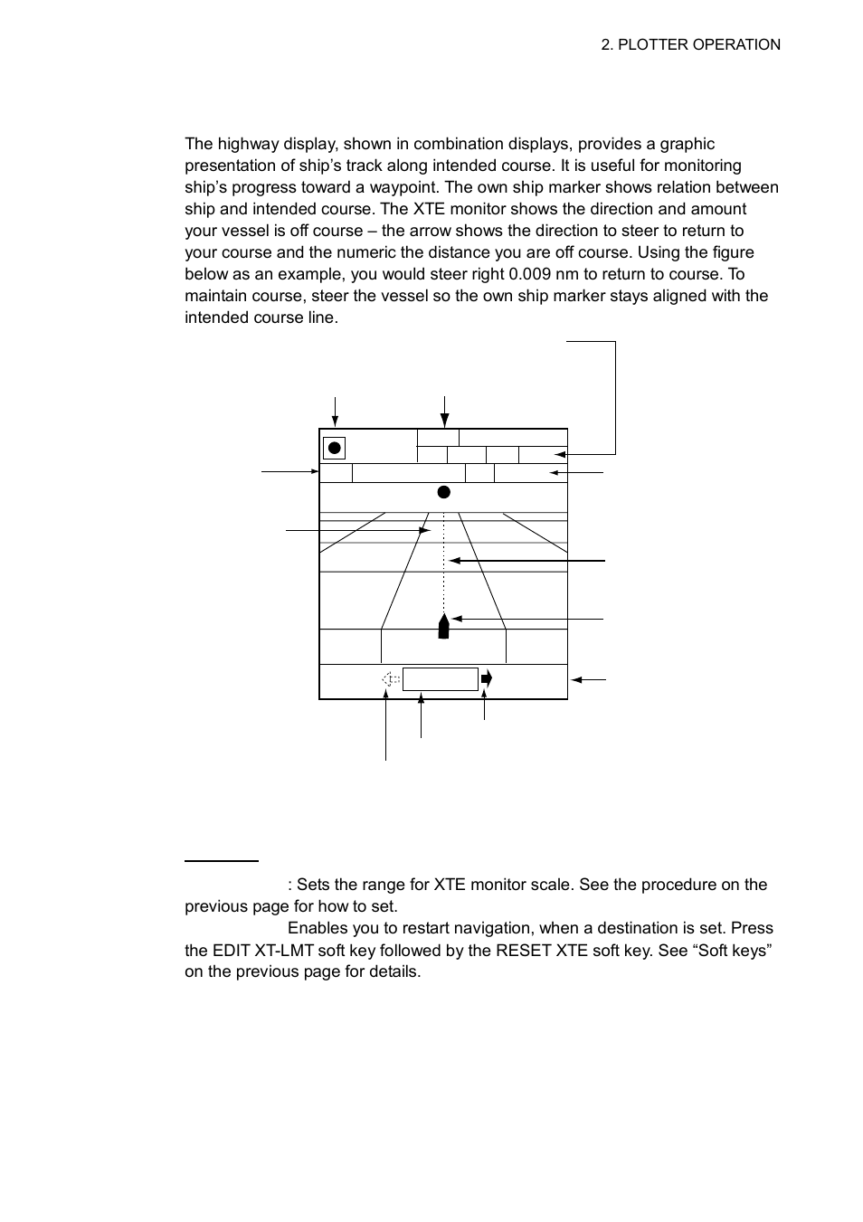 5 2.1.3 highway display | Furuno GD-1700C User Manual | Page 39 / 249