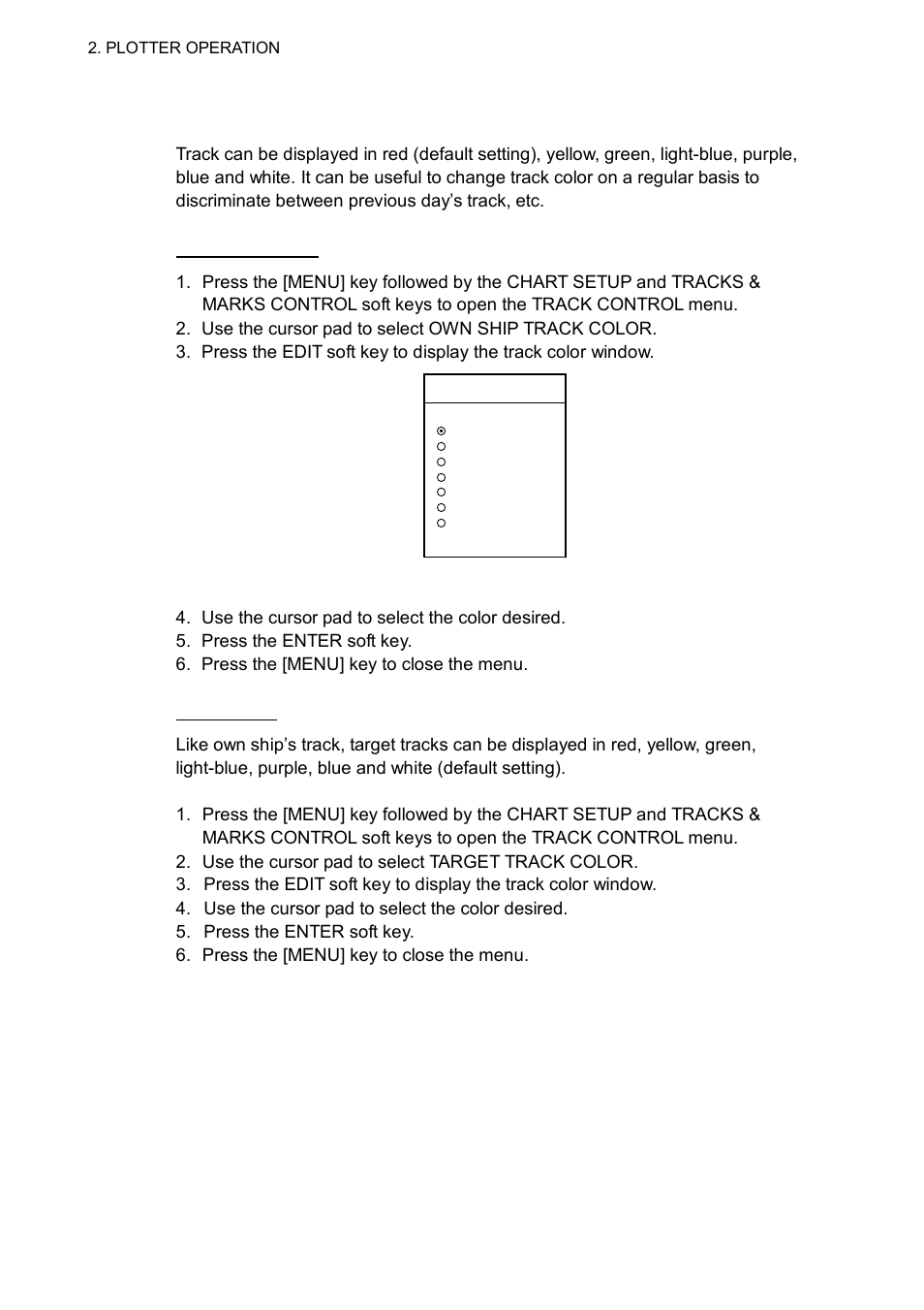 Furuno GD-1700C User Manual | Page 54 / 249