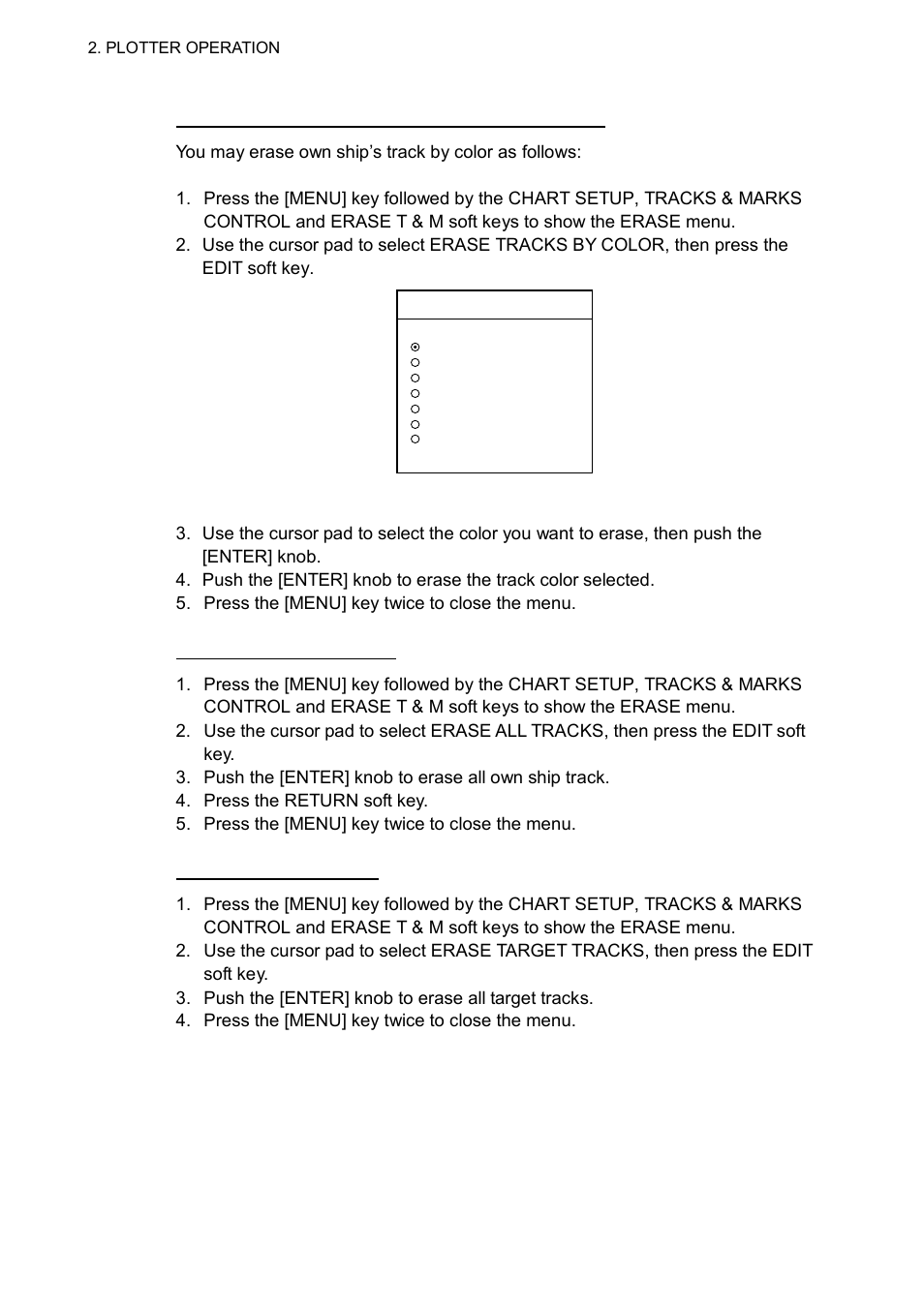Furuno GD-1700C User Manual | Page 58 / 249