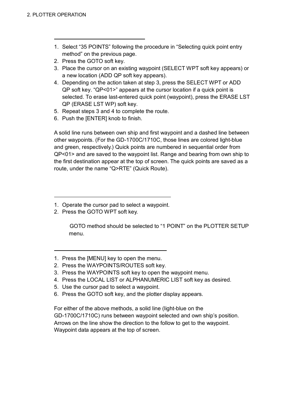 Furuno GD-1700C User Manual | Page 80 / 249